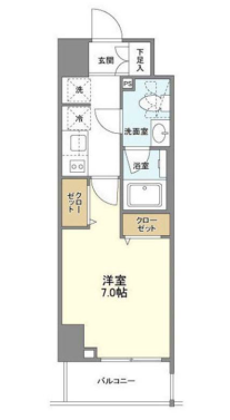 ジオエント巣鴨間取り図