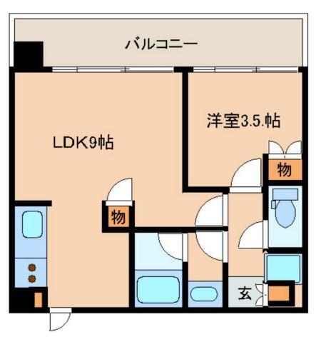 レジディア文京音羽間取り図