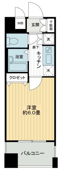 サンテミリオン白山間取り図