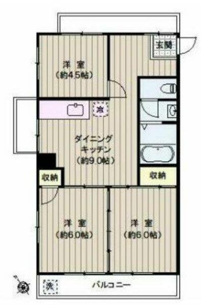 岡部ビル間取り図