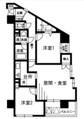 ルピナス本駒込間取り図
