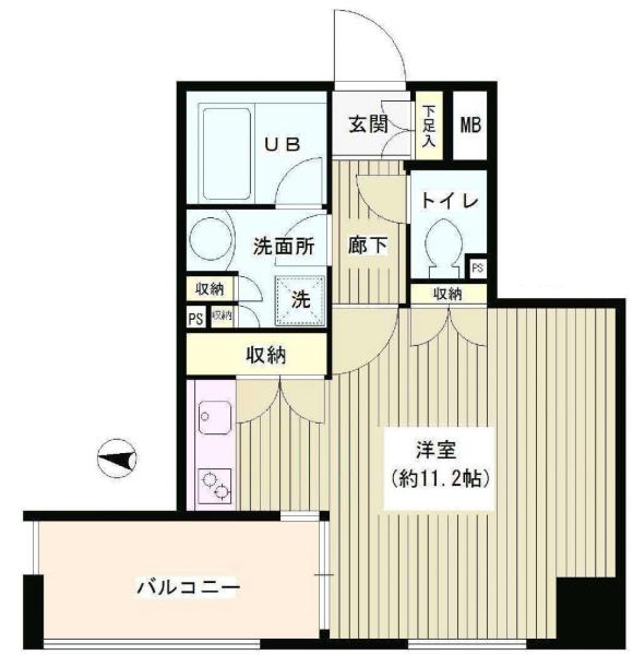 アリビオ九段間取り図