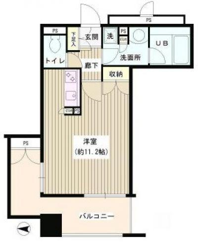 アリビオ九段間取り図
