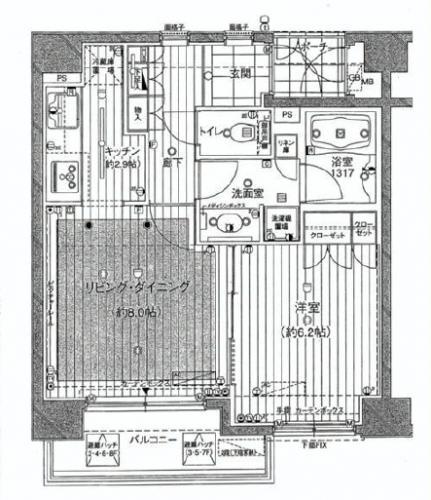 グラーサ神楽坂間取り図