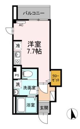 ディアコート江戸川橋間取り図