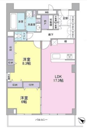 小石川ハウス間取り図