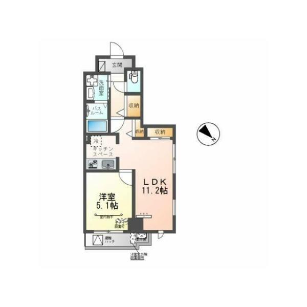 フローラ小石川間取り図