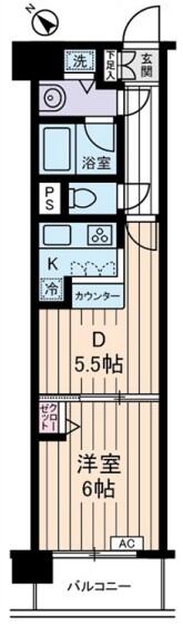 コスモ小石川間取り図