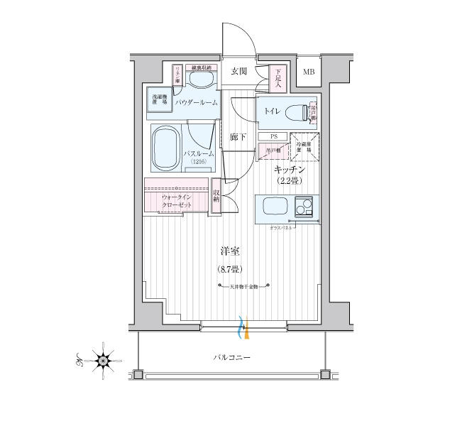 デュオステージ本郷間取り図