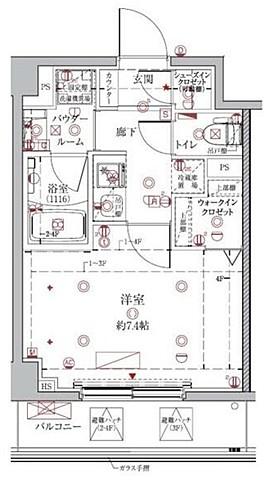 クレイシア東十条間取り図