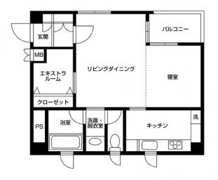 COURT HONGO間取り図