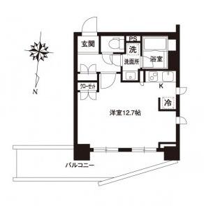 レジディア御茶ノ水間取り図