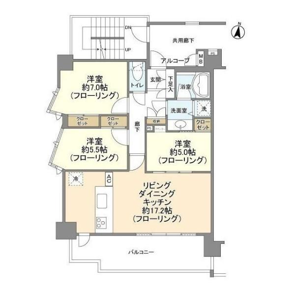 ミオカステーロ本駒込間取り図