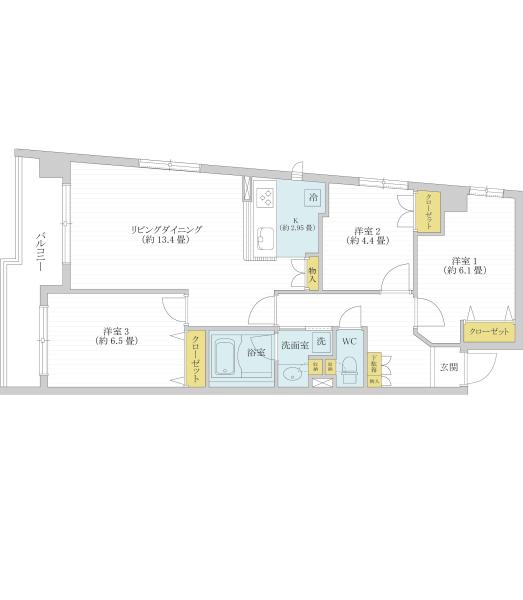 AZ小石川　間取り図