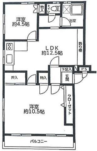 小日向ハイツ間取り図