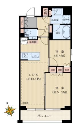 パークハウス本郷三丁目間取り図