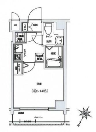 ドルチェ文京小石川間取り図