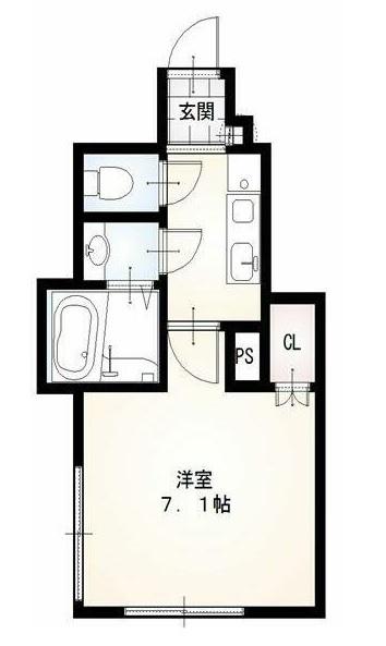 Glanz小石川間取り図