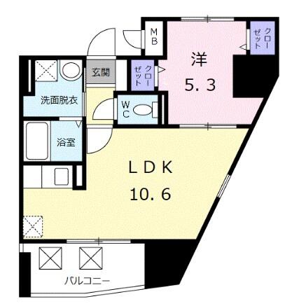 グランドルチェ白山間取り図