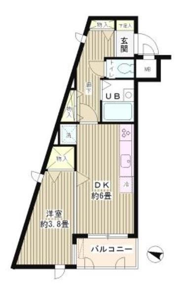 目白台ガーデン間取り図