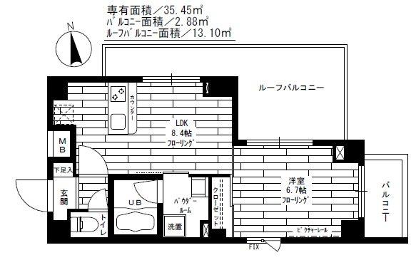ステージグランデ神楽坂間取り図