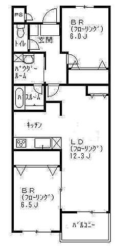 クレインズテラス間取り図