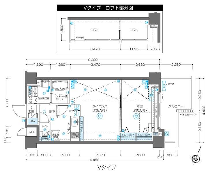 フェニックス飯田橋 102号室 間取り図