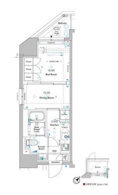 ARKMARK巣鴨sta.間取り図