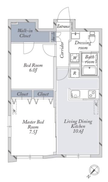 LiveFlat文京大塚EAST間取り図