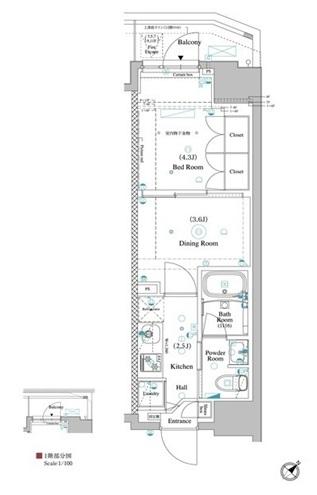 ARKMARK巣鴨sta.間取り図