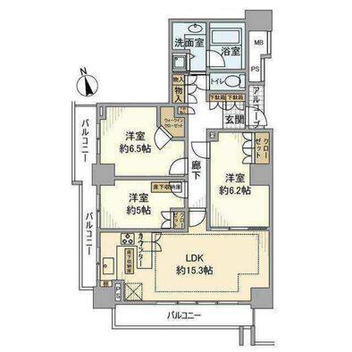 アリビオーレ神楽坂間取り図