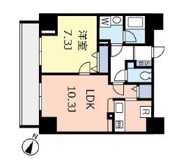 ランヴィ文京千駄木間取り図
