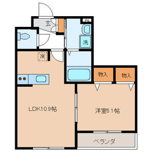 ツインテラス春日II間取り図