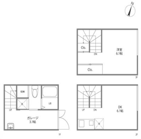 ラフォンテ文京茗荷谷間取り図