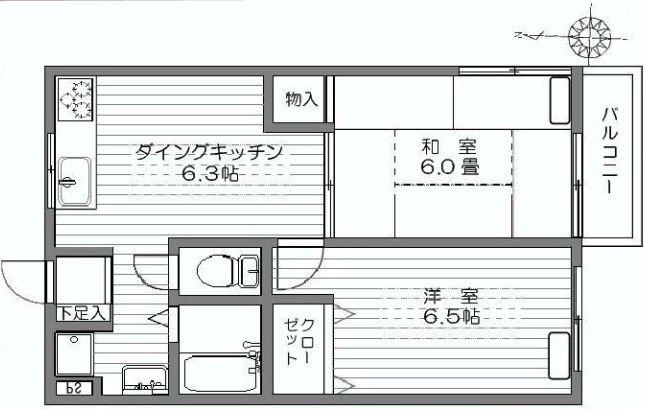 アッパーテラス間取り図