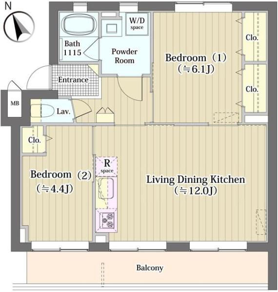 フレシア駒込間取り図