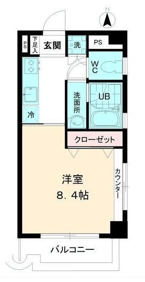 リヴェール睦白山間取り図