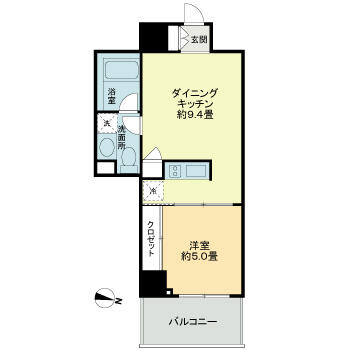 ベルファース本郷弓町間取り図