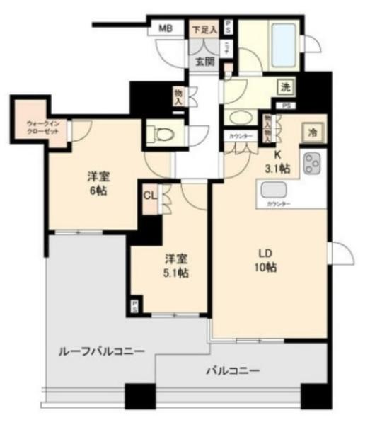 ガーデングラス御茶ノ水間取り図