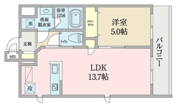 Rester小石川間取り図