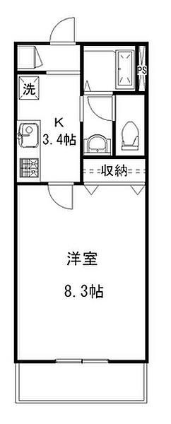 ミラーユ白山間取り図