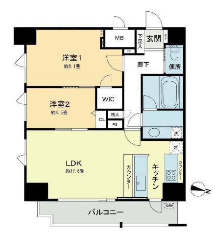 ベルファース本郷弓町間取り図