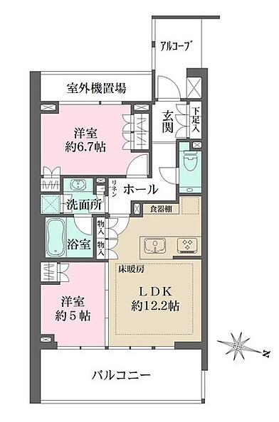 本郷パークハウス　ザ・プレミアフォート間取り図