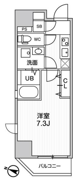 江戸川橋ステーションレジデンス間取り図