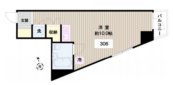 ドミール小石川間取り図