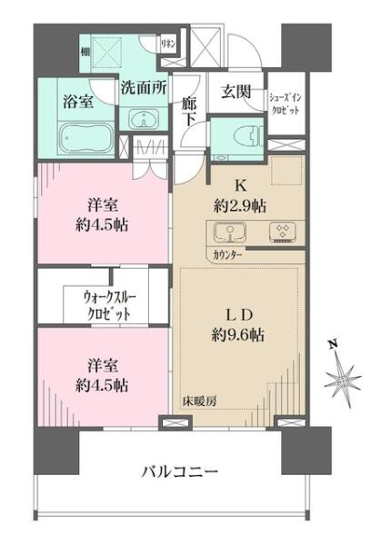 ベリスタ文京関口（BELISTA文京関口）間取り図