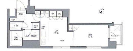クオリア小石川間取り図