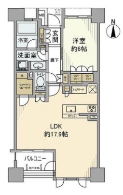 Brillia WELLITH 文京千駄木間取り図