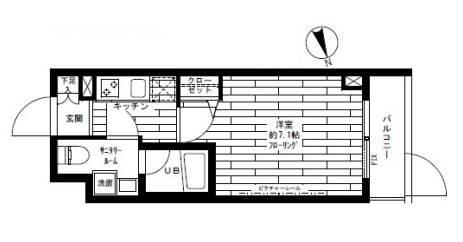 ステージファースト後楽園間取り図