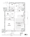 ヴァースクレイシア江戸川橋レーヴ 間取り図